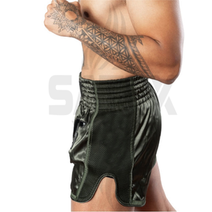 กางเกงชกมวยลำลองผู้ชายไซส์ใหญ่ขายดี คุณภาพพรีเมียมสั่งทำพิเศษ ผ้าโพลีเอสเตอร์ 100% เอวยืดหยุ่น ระบายอากาศได้ดี เหมาะสำหรับออกกำลังกาย - Product Image 3