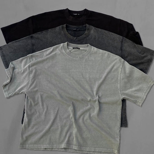Camisetas de Hombre, Nuevas, en Oferta, 100% Algodón, 250gsm, Hombros Caídos, Corte Amplio, Personalizadas, de Secado Rápido, Transpirables y Ecológicas - Product Image 1