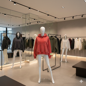 Sweat à capuche zippé pour homme, 100% coton, broderie et impression effet vieilli, fabrication directe d'usine Ranzia Industry, veste d'hiver pour homme. - Product Image 5