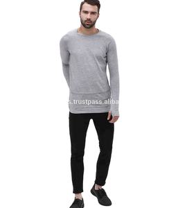 Alta calidad cuello redondo para Polo camiseta para hombres logotipo personalizado cremallera a granel al por mayor barato personalizable camisetas - Product Image 1