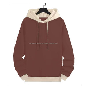 Sweat-shirts d'hiver pour hommes de haute qualité, 100% coton molletonné, fermeture éclair, chauds, décontractés, impression personnalisée, service OEM - Product Image 6