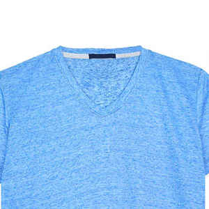 T-shirts unisexes tendance pour hommes en 100 % coton, coupe ample sur le devant, pour le streetwear, manches courtes, tissu épais à séchage rapide - Product Image 2