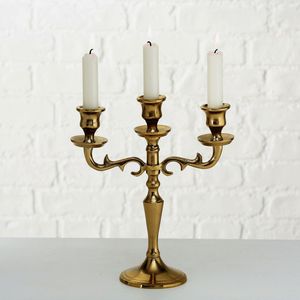Decorative Tall Metal Candelabra For Grand Banquet Table Decoration With Elegant Multi Branch Frame - Product Image 1