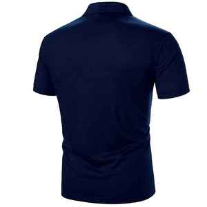 Polo Ligero para Hombre, Fabricado en Fábrica, Transpirable, Estilo Urbano, Verano, Logotipo y Color Personalizables, Unisex - Product Image 3