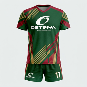 Nuevo Uniforme de Voleibol para Hombre, 100% Poliéster, Transpirable, de Secado Rápido, Manga Corta, Corte Regular, para Toda Temporada - Product Image 6
