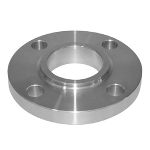 Brida de acero de alta calidad, fácil de alinear, duradera, tipo slip-on, para tuberías industriales, con soldadura de filete, cara elevada y cara plana - Product Image 2