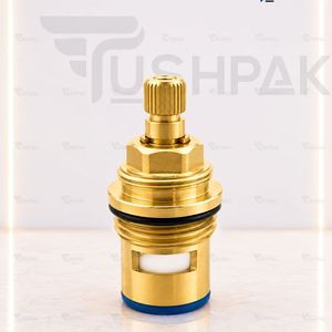 Conector de Cerámica y Latón Natural de 15 mm para Sistemas de Plomería, Cartucho de Control de Agua Duradero, Construcción Robusta y Confiable - Product Image 5