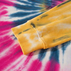 Sweat-shirts en molleton à col rond pour hommes, tie-dye, anti-plis, nouveau design tendance, vente chaude - Product Image 4