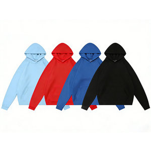 Custom Made Cotton Fleece Hoodies For <b>Men</b> 2026 New Design Winter Solid Color <b>Pullover</b> Hoodie For Boys - Product Image 4