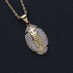 Collar con Colgante SN256 Hecho de Acero Inoxidable, Joyería Hip Hop - Product Image 5