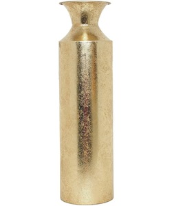 <b>Decorative</b> Metal Tabletop <b>Vase</b> with Premium Coating, Stylish Flower Holder for Home & Office Decor - Product Image 1
