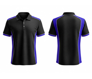 OEM Custom Sublimation Polo Shirt Manufacturer Factory Price Durable Stitching for Men Women Youth Quick-Dry Dry-Fit Active Polo - Product Image 4