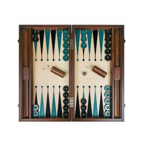 Premium Wood <b>Backgammon</b> Set Folding Large Travel <b>Board</b> Game Custom Luxury <b>Backgammon</b> Set with Dice Cups for Adults Gift <b>Board</b> - Product Image 1