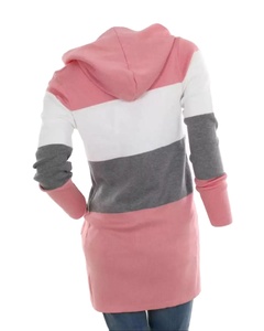 Cardigan d'hiver élégant et vintage pour femme, anti-rides, doux, extensible à mi-longueur, à manches longues, ouvert sur le devant, avec poches - Product Image 2