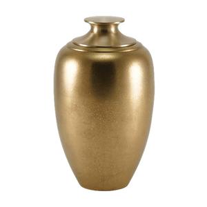 Urna Funeraria de Metal y Latón con Mármol Negro, Estilo Americano/Europeo, Duradera, para Cenizas de Adultos o Mascotas, 220 Pulgadas Cúbicas, Hecha a Medida - Product Image 1