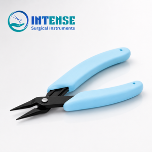 Pince à bec effilé de précision professionnelle pour la fabrication de bijoux, le pliage de fils, la création de boucles, la perlage, outil artisanal ergonomique - Product Image 1