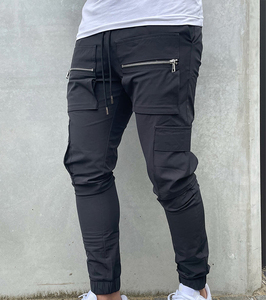 High Quality Casual Running Joggers Track <b>Trousers</b> Straight Outdoor Elastic Tactical <b>Work</b> Pants Multi Pocket Cargo Pant - Product Image 6