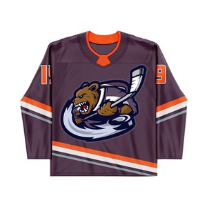 Uniformes de hockey sur glace pour jeunes, maillots personnalisés légers en sublimation, logo d'équipe de club personnalisé, vente en gros d'usine OEM ODM - Product Image 6