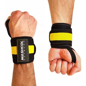 OEM Personnalisé Bandes de Poignet Élastiques Robustes de 18 Pouces avec Boucles pour le Pouce Respirantes pour la Musculation en Salle de Sport Crossfit Sangle de Poignet pour la Musculation - Product Image 1