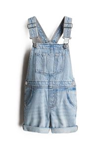 Peto Corto de Mezclilla para Niñas, Moda Juvenil, Alta Calidad, Transpirable, 100% Algodón, Ropa Casual Urbana para Niñas, Logotipo Personalizado - Product Image 5