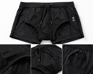 X Sports City <b>Men</b> Swim <b>Trunks</b> & Board Shorts Polyester & Spandex Elastic Waist Premium Beach Printed Designs Lightweight OEM/ODM - Product Image 5
