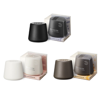 Diffuseur de parfum automobile BREEZE, diffuseur d'air frais pour l'intérieur de la voiture avec cartouche de parfum rechargeable