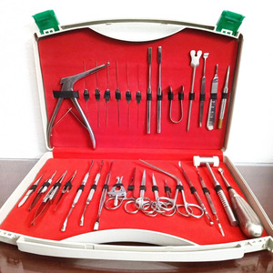 Juego de Instrumentos Quirúrgicos DCR de Acero Inoxidable JI-3036, Certificado CE, Certificado ISO13485, Tamaño Personalizado, 1 Año de Garantía, Manual - Product Image 5