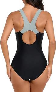 Vente en gros Nouveautés Maillots de bain sexy pour femmes, vêtements de plage d'été, bikini métallique uni - Product Image 3