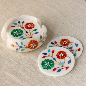 Premium Quality Multicolor <b>Marble</b> <b>Coaster</b> Set with Unique Patterns and Different Designs Drink <b>Coasters</b> Available For Sale - Product Image 1