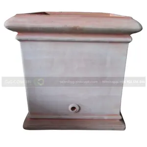 Supplier Of Large Square Terracotta Planters Pots With Thick And Durable For Home Garden Cheap Price