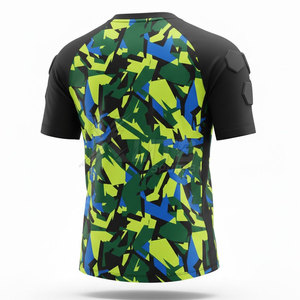 เสื้อผู้รักษาประตูฟุตบอลคุณภาพสูงสำหรับผู้ชายไซส์ใหญ่ แขนสั้น น้ำหนักเบา ระบายเหงื่อได้ดี - Product Image 3