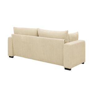 Divano da Soggiorno Coastal Haven, Design Confortevole in Velluto a Coste - Product Image 4