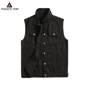 Chaleco Vaquero de Material Duradero, Estilo 2026, Chaqueta Casual sin Mangas, Ropa Urbana, Servicio OEM, MOQ Bajo - Product Image 6