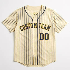 Uniformes de Béisbol Personalizados para Escuelas Secundarias, con Bordado en Tela Tackle Twill y Rayas, Directo del Fabricante - Product Image 3