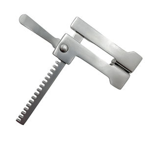 OEM Top Selling FINOCHIETTO Rib Thoracic Retractor High Quality Stainless Steel Two Sets Blades CE Certified By <b>Blush</b> Surgical - Product Image 6