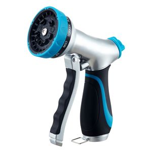 Ugello per Tubo da Giardino in Metallo con 10 Modalità di Spruzzo Regolabili, Impugnatura Ergonomica Confortevole - Product Image 5