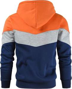 Novedad 2026: Sudaderas con capucha para hombre 100% algodón, forro polar grueso, ecológicas, transpirables, al por mayor, personalizables, estilo casual con hombros caídos. - Product Image 4