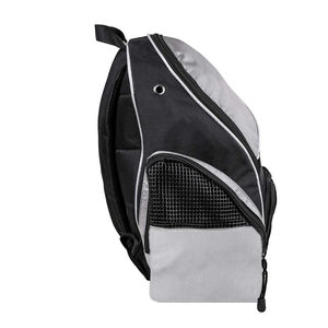 Unisex Pink Black Sports Backpack Softback Nylon Zipper Closure Shoes Compartment Casual 20-37L - Product Image 6