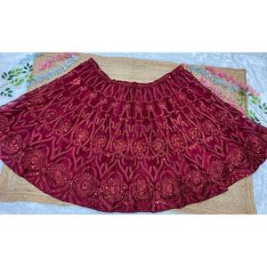 Latest Designer Evening Dresses Beautiful Lehenga Choli with <b>Glitter</b> Dori Work - Product Image 3