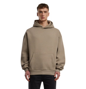Sudadera con Capucha Extra Grande de Alta Calidad Personalizada de Fábrica, Estilo Urbano, Impresión DTG, Hombros Caídos, 100 Colores, Sudadera Moderna Esencial para Hombre - Product Image 5