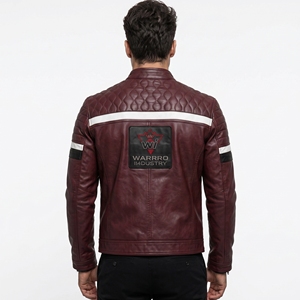 Men Leather <b>Jacket</b> Premium Casual Outerwear Soft Leather Material Comfortable Fit Durable Design For Winter Travel Outdoor - Product Image 2