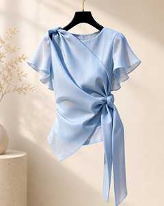 Suéter Halter de Manga Larga para Mujer, Ecológico, Estilo Vintage, Informal, para Otoño, Mezcla Suave de Viscosa y Poliéster - Product Image 2