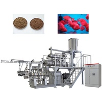 Machine de fabrication d'aliments ligne de production de granulés de nourriture pour poissons grande capacité Animal argent fourni écran de pompe à gaz automatique Delta