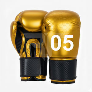 Guantes de Boxeo de Piel de Alto Rendimiento para Entrenamiento, con Logotipo Personalizado, Cierre de Gancho y Bucle, Antideslizantes y que Absorben la Humedad - Product Image 4