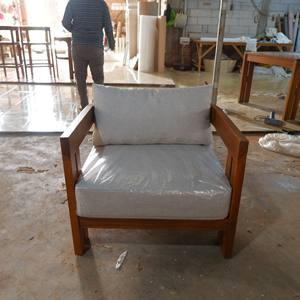 Ensemble de canapés en teck pour patio extérieur - Product Image 5