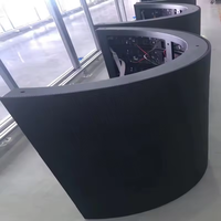 Tunnel magique interactif Immersive LED Écran flexible incurvé HD Vidéos Murs extérieur Intérieur LED Écran