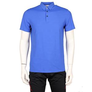เสื้อโปโลสีน้ำเงิน เสื้อโปโลผู้ชายสั่งทำ เสื้อโปโลขายส่ง ผ้าฝ้ายพรีเมียม เสื้อโปโลแขนสั้น ผู้ผลิตเสื้อยืด OEM เสื้อผ้าลำลอง - Product Image 1