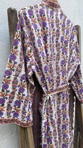 Precio de fábrica al por mayor 100% rayón Tie Dye estilo bohemio Kimono cómodo ajuste suelto chaqueta de verano cubierta de playa 1 pieza - Product Image 5