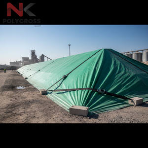 Bâche en polyéthylène grand format de qualité supérieure, imperméable, pour le stockage d'équipements, les applications de construction et logistique - Product Image 3