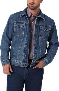 Veste en jean confortable pour homme – Veste en jean bleu classique pour homme avec tissu en coton de qualité supérieure, coupe décontractée et style intemporel - Product Image 6